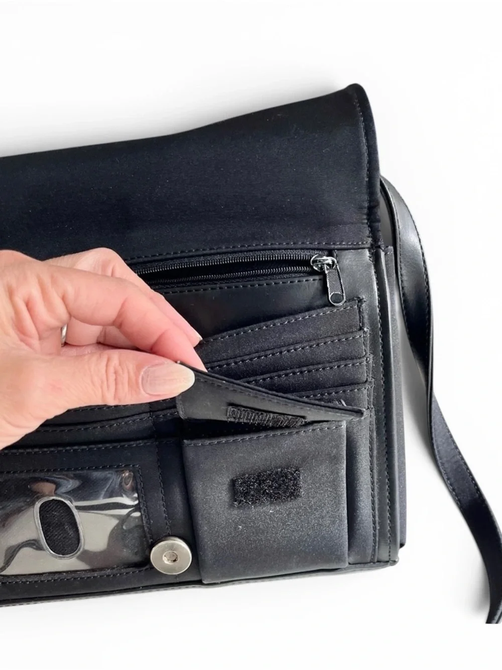 Nine West Black Messenger Crossbody